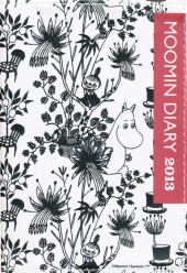 MOOMIN DIARY 2013 cover design by Bob Foundation