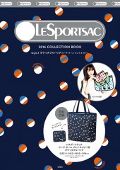 LESPORTSAC　2016 COLLECTION BOOK　Style 2 ポケッタブルバッグ（ビーチ ボール プレイ ネイビー）