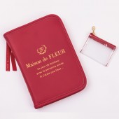 【SALE】Maison de FLEUR BOOK マルチケース付き RED