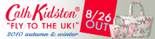 Cath Kidston FLY TO THE UK! 2010 autumn & winter