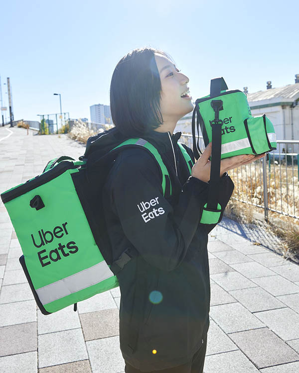 Uber Eats配達用バッグ型 2WAY ポーチ　BOOK
