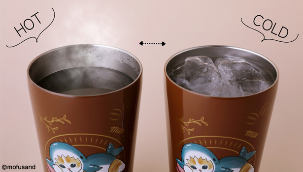 mofusand 真空断熱カフェタンブラーBOOK