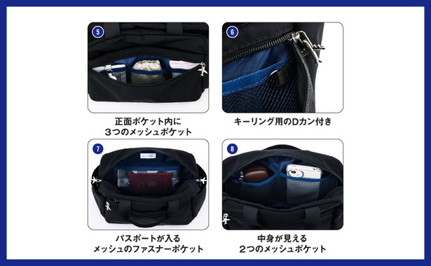 日本旅行が考えた 旅の快適さを追求した2WAYショルダーバッグBOOK