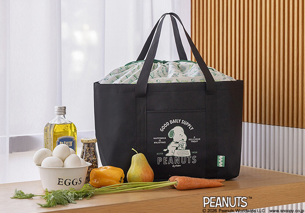 SNOOPY 超BIG！！ レジカゴサイズのトートバッグ BOOK