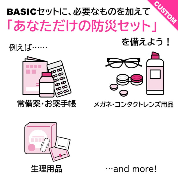 【宝島チャンネル限定】防災備蓄セット BASIC