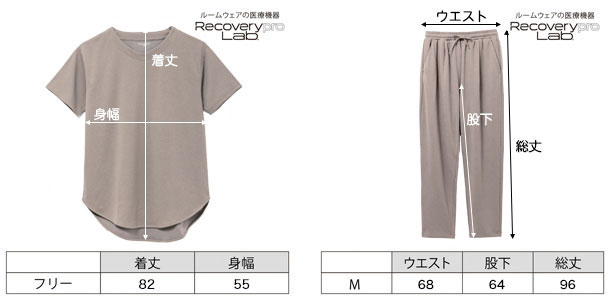 大人のおしゃれ手帖監修 上品だからおしゃれ着にも！ 体型カバーが叶う疲労回復ウェア