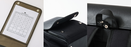 ランドセル見えするリュック LEAFY