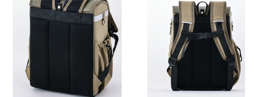 ランドセル見えするリュック LEAFY