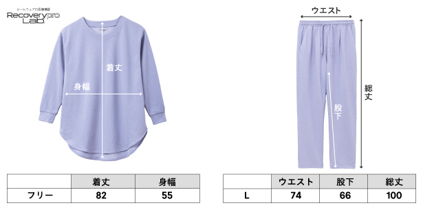 上フリー下?サイズセットPURPLE 大人のおしゃれ手帖監修 Recoverypro Lab.プレミアム