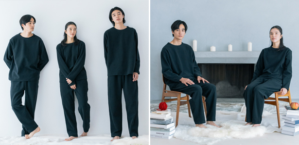 疲労回復ウェア リカバリープロラボ 着用イメージ