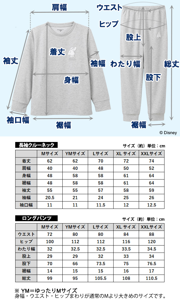 【一般医療機器】Recoverypro Lab.(R) 疲労回復ウェア サイズ比較