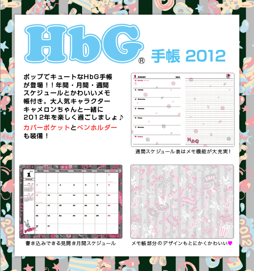 HbG(R)　手帳 2012