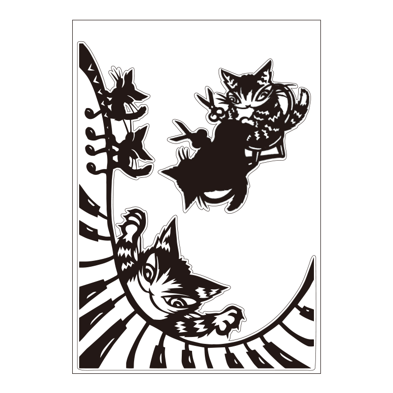 猫のダヤン 大人可愛いウォールシールbook 宝島社の公式webサイト 宝島チャンネル