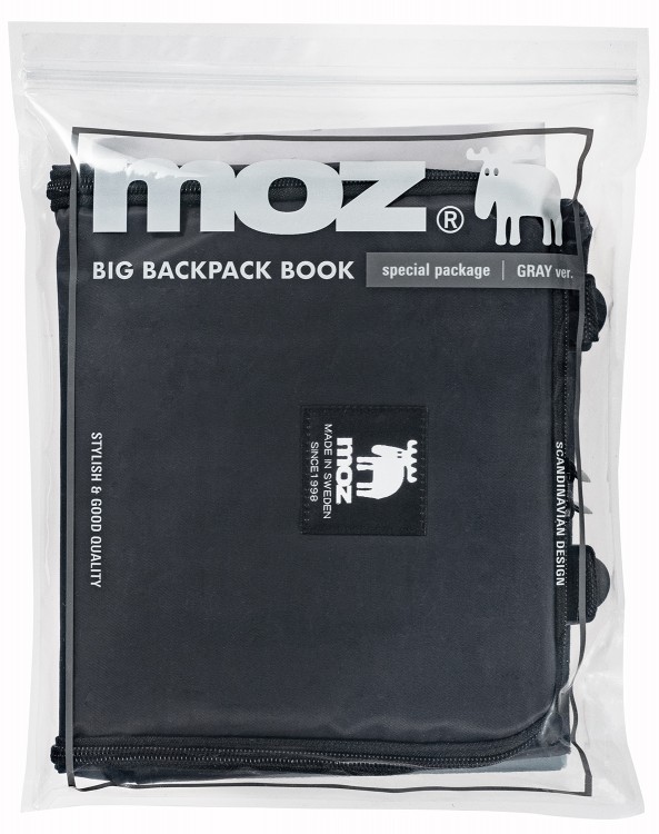 moz BIG BACKPACK BOOK special package GRAY ver.