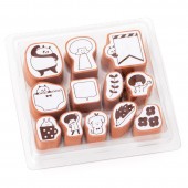 かわいい手帳のつくりかた mizutamaさん考案 オリジナルはんこ付き chocolate ver.