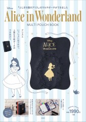 Disney Alice in Wonderland MULTI POUCH BOOK