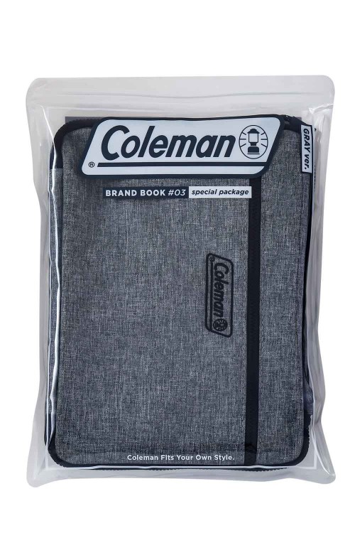 Coleman BRAND BOOK #03 GRAY ver. special package
