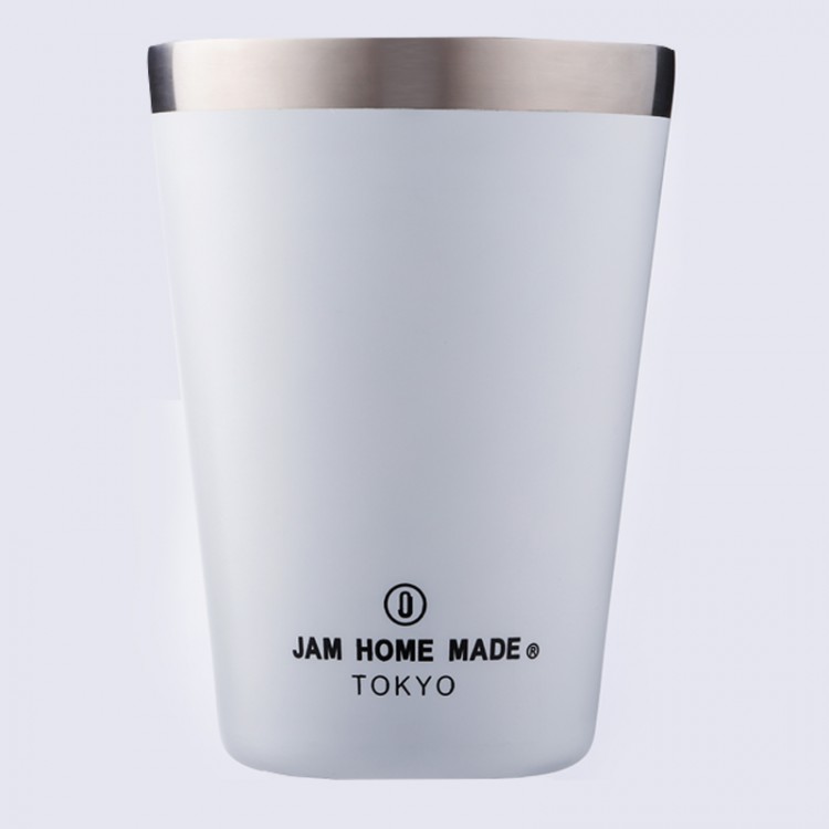 CUP COFFEE TUMBLER BOOK produced by JAM HOME MADE WHITE