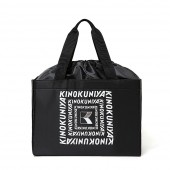 KINOKUNIYA 保冷ができるショッピングバッグBOOK BLACK ver.