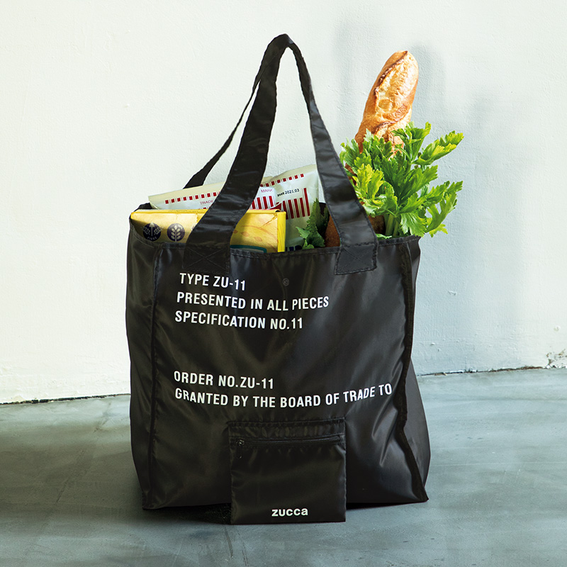 ZUCCa Shopping Bag Book ブランドムック本付録　パッカブル仕様のショッピングバッグ