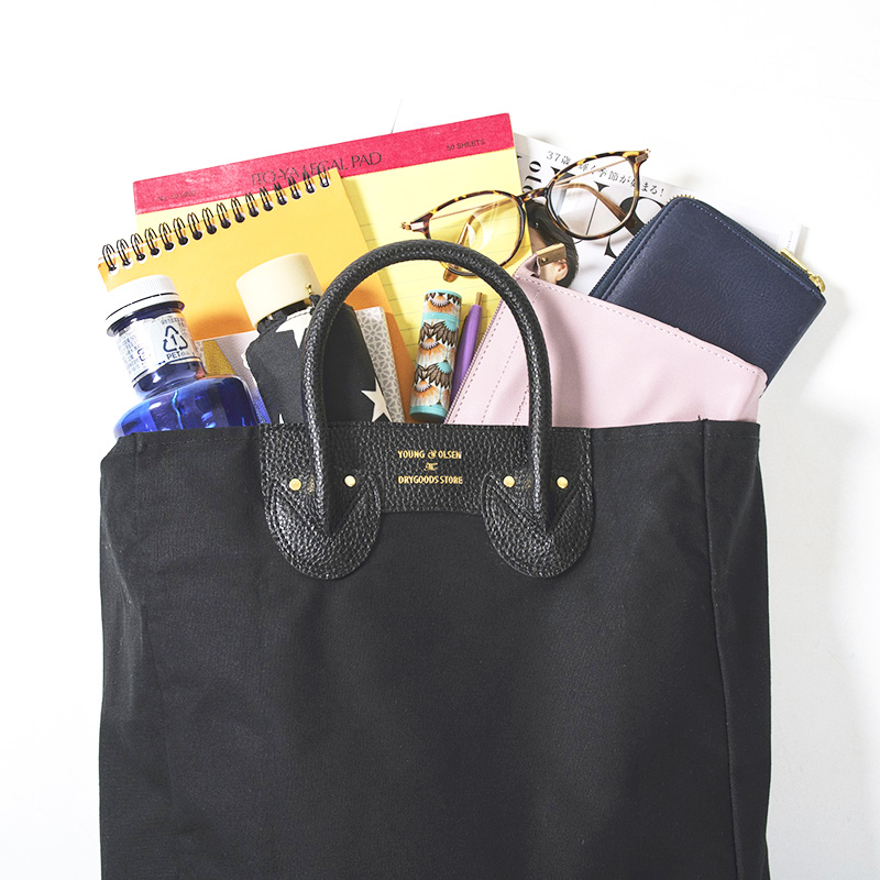 YOUNG & OLSEN The DRYGOODS STORE PACKABLE BAG BOOK BLACK SPECIAL