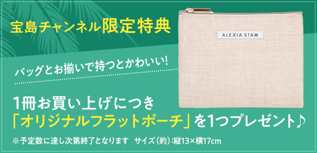 ALEXIA STAM SPECIAL BOOK 宝島社購入特典