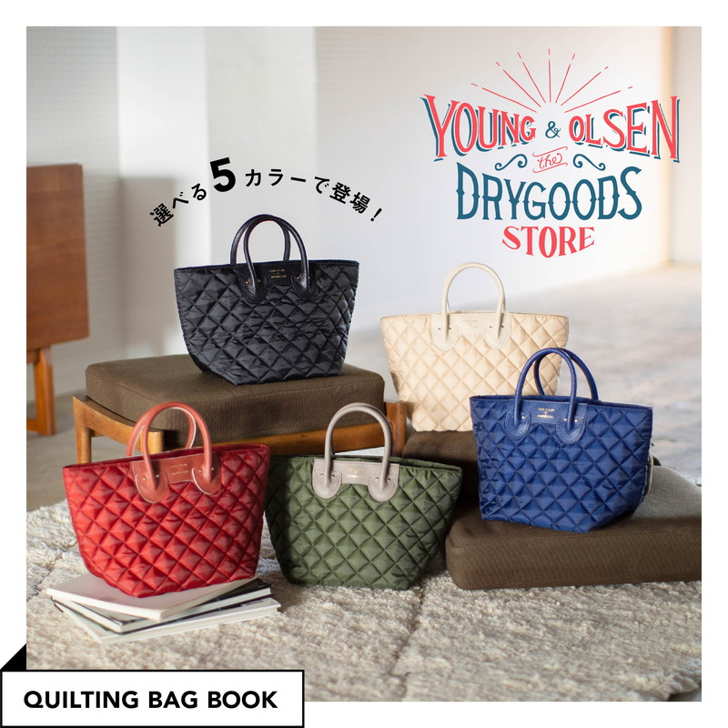 YOUNG  OLSEN The DRYGOODS STORE QUILTING BAG BOOK RED SPECIAL PACKAGE  ver.│宝島社の公式WEBサイト 宝島チャンネル