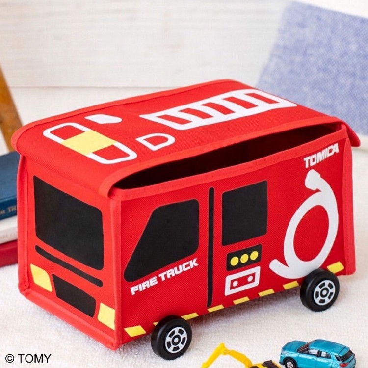 トミカ はしる 収納box はたらくくるま 消防車 Book 宝島社の公式webサイト 宝島チャンネル