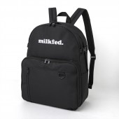 MILKFED. SPECIAL BOOK Multi-pocket Backpack #BLACK
