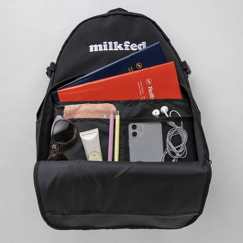 MILKFED. SPECIAL BOOK Multi-pocket Backpack #BLACK│宝島社の通販 