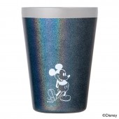 CUP COFFEE TUMBLER BOOK produced by JAM HOME MADE Kirakira Black with MICKEY