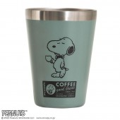 SNOOPY CUP COFFEE TUMBLER BOOK cafe time