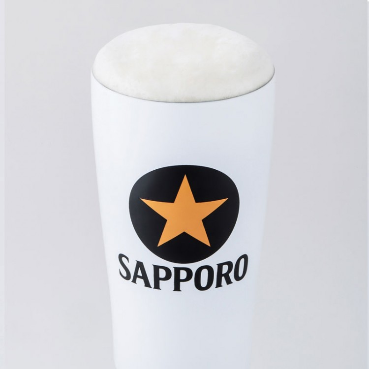サッポロ生ビール黒ラベル 真空・断熱タンブラーBOOK WHITE
