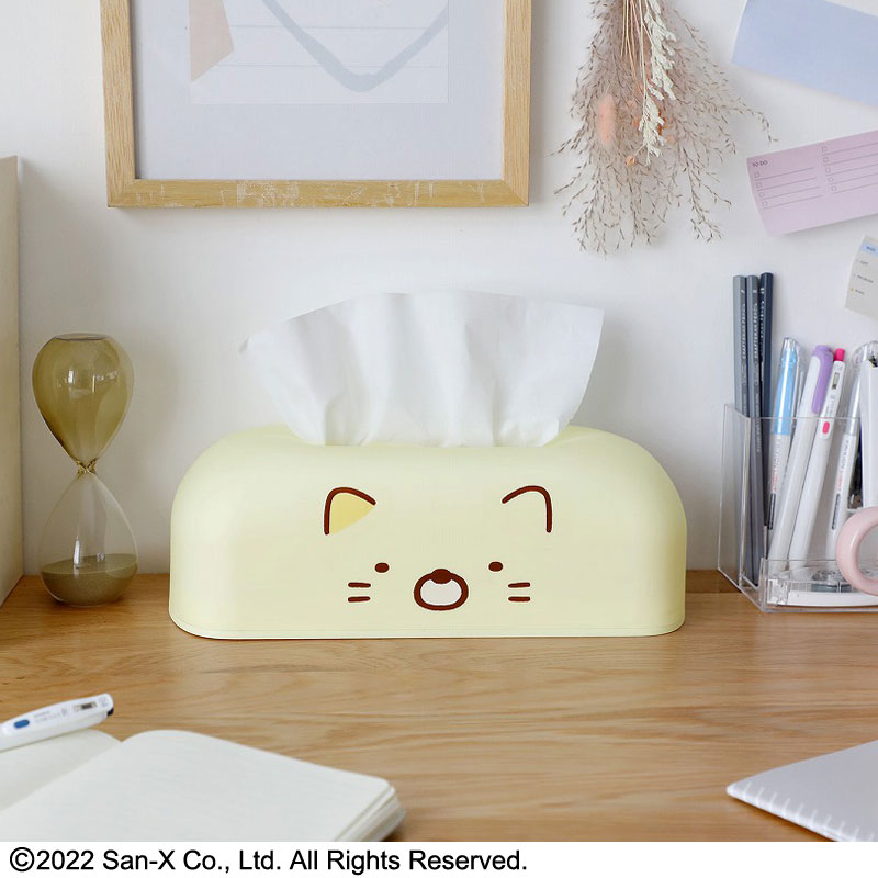すみっコぐらし ティッシュケースBOOK ねこver.：9/24発売【ムック本付録】すみっコぐらし ティッシュケース ねこver.