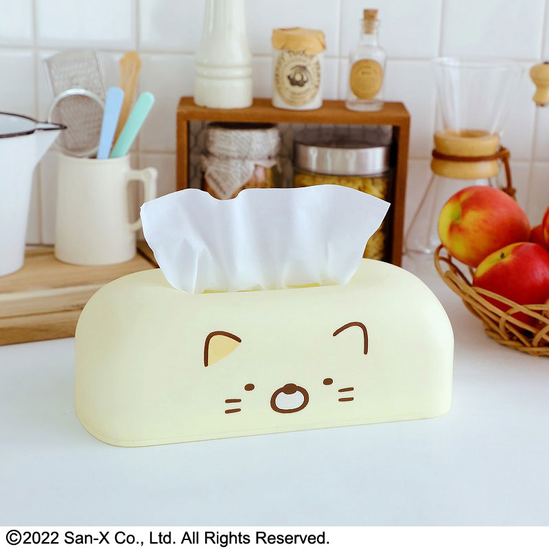 すみっコぐらし ティッシュケースBOOK ねこver.：9/24発売【ムック本付録】すみっコぐらし ティッシュケース ねこver.