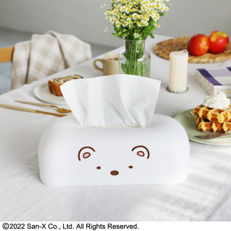 すみっコぐらし ティッシュケースBOOK しろくまver.:9/24発売【ムック本付録】すみっコぐらし ティッシュケース しろくまver.