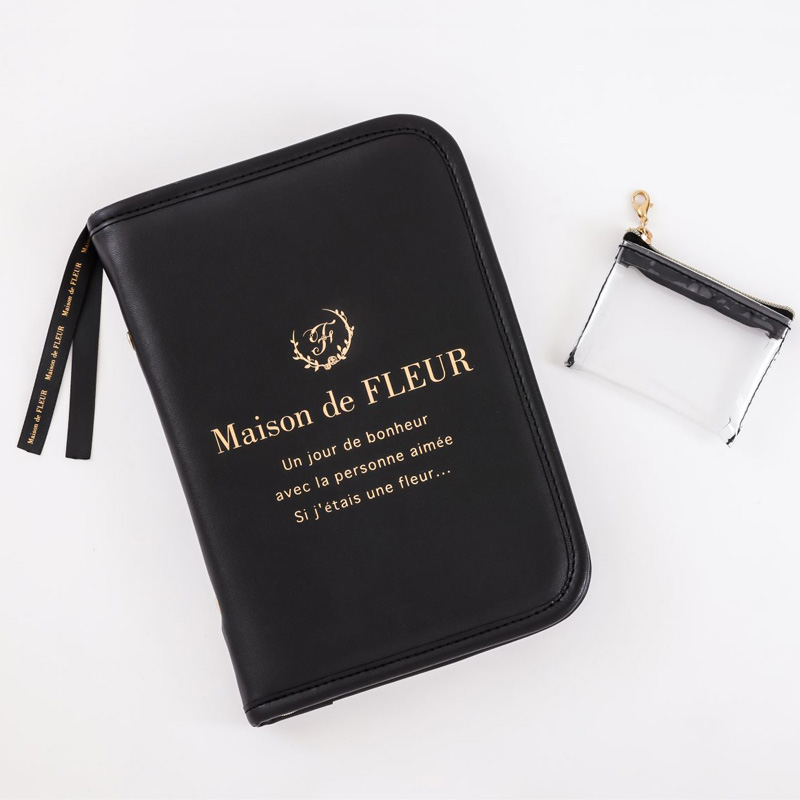 Maison de FLEUR BOOK マルチケース付き BLACK│宝島社の公式WEBサイト 