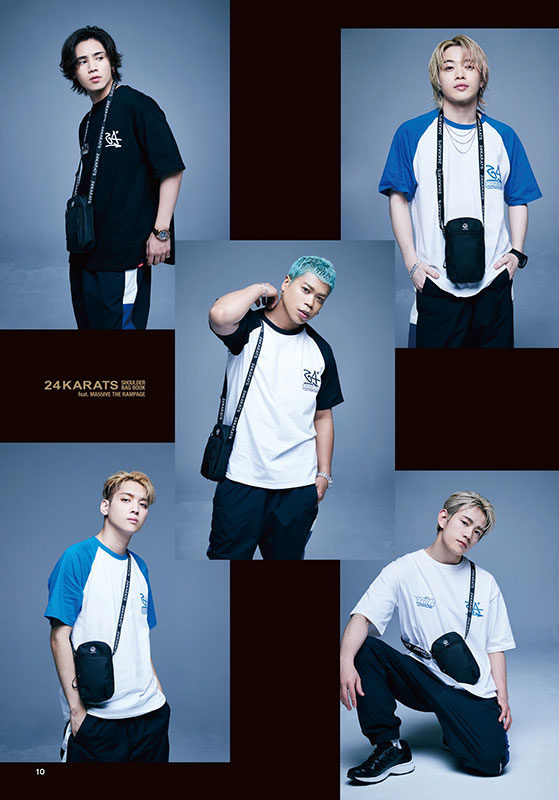 24KARATS SHOULDER BAG BOOK feat. MA55IVE THE RAMPAGE│宝島社の通販