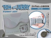 TOM and JERRY FUNNY ART ミニウォレットBOOK トムver.