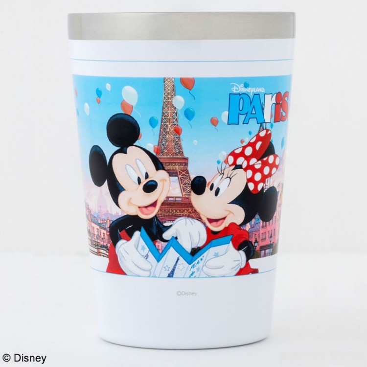 Disneyland Paris Cup Coffee Tumbler Book White
