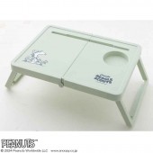 【送料無料】SNOOPY 軽くて万能！ 折りたたみピクニックテーブルBOOK vintage blue