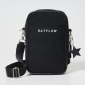 BAYFLOW ペットボトルがタテに入る! LOGO SHOULDER BAG BOOK BLACK special package