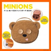 【SALE】MINIONS ティム ぬいぐるみフェイスポーチBOOK