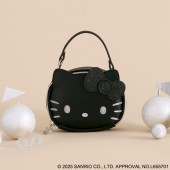 HELLO KITTY × BRILMY リップが縦に収納できる ズボラに優しいミニコスメポーチ BOOK BLACK ver. SPECIAL PACKAGE