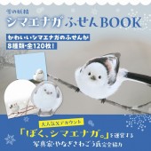 雪の妖精 シマエナガふせんBOOK