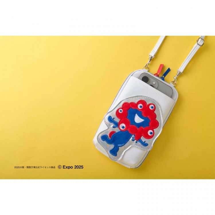 大阪・関西万博公式キャラクター ミャクミャク スマホポシェット