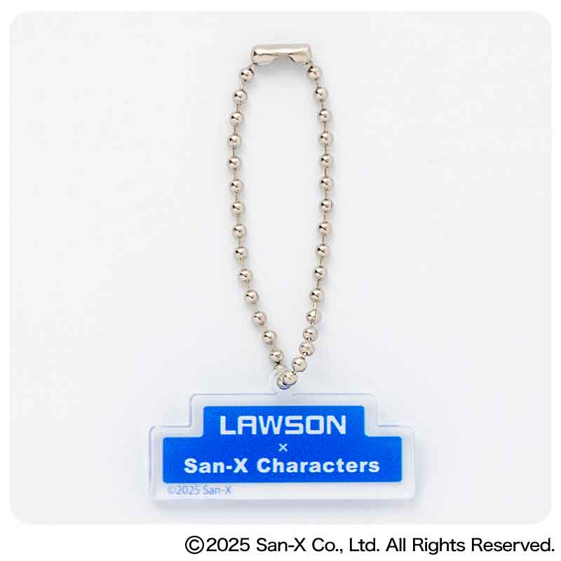 LAWSON×San-X Characters チャーム付きクリアポーチBOOK