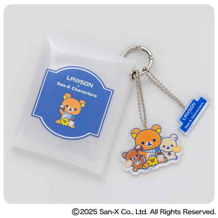 LAWSON×San-X Characters チャーム付きクリアポーチBOOK