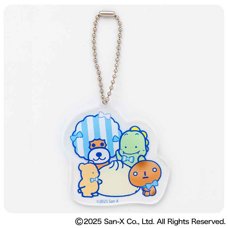 LAWSON×San-X Characters チャーム付きクリアポーチBOOK