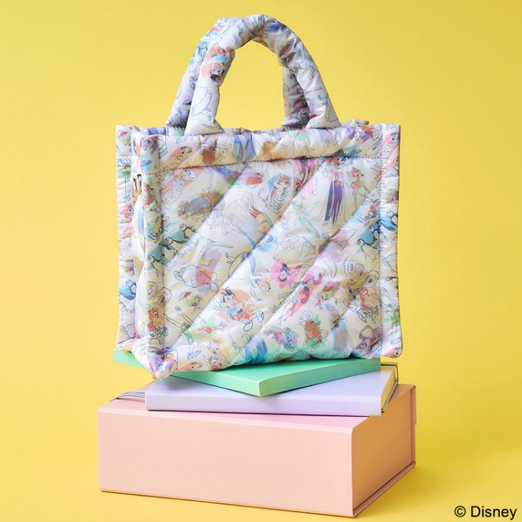 Disney キルティングバッグBOOK Ink and Paint Collection